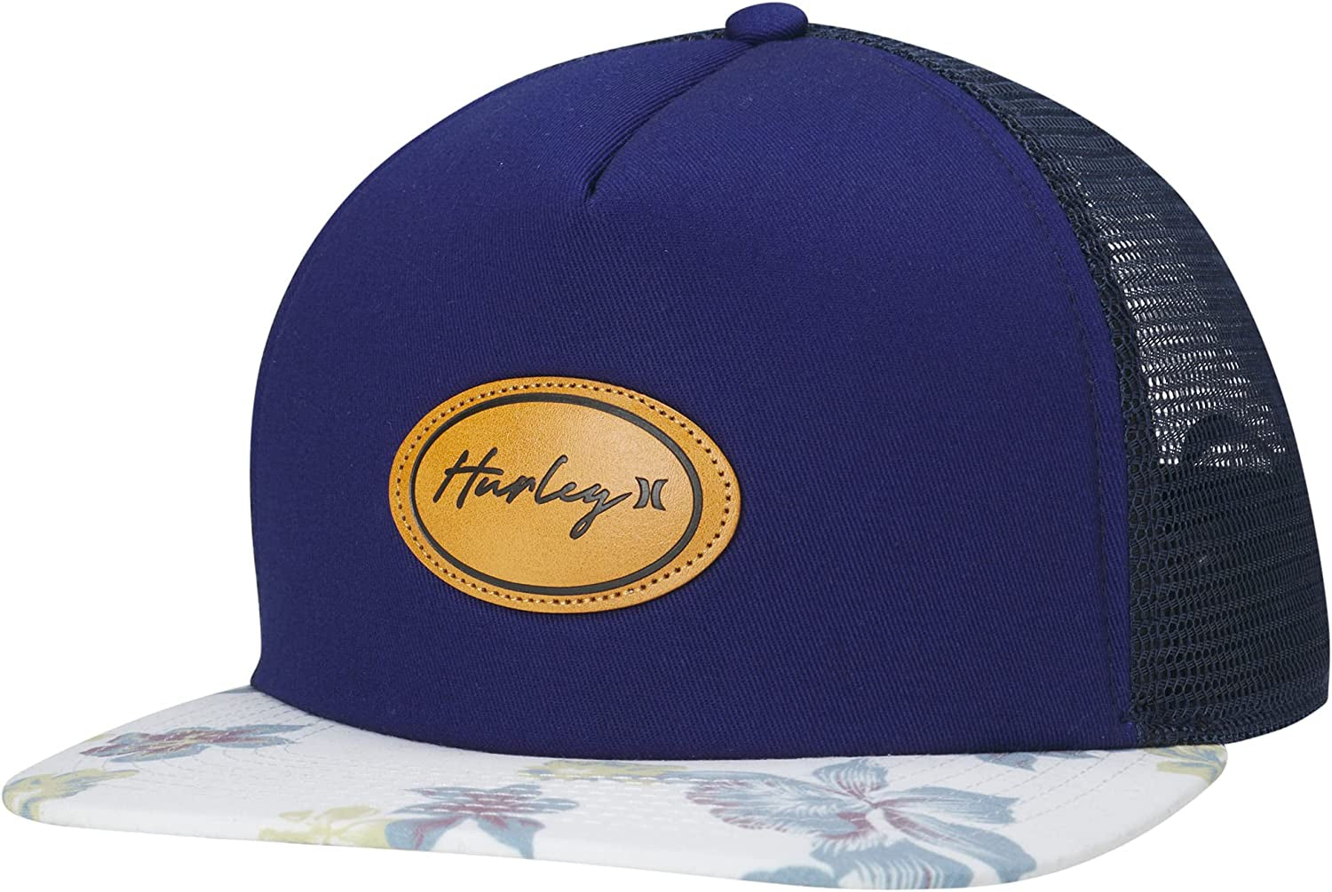 Hurley Women'S Baseball Cap - Horizon Curved Brim Snap-Back Foam Trucker Hat Apparel & Accessories > Clothing Accessories > Hats Hurley World Indigo One Size 