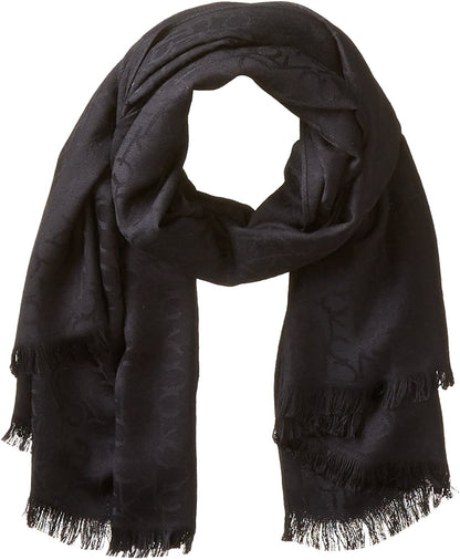 Calvin Klein Women'S Pashmina Scarf Apparel & Accessories > Clothing Accessories > Scarves & Shawls Calvin Klein Black One Size 