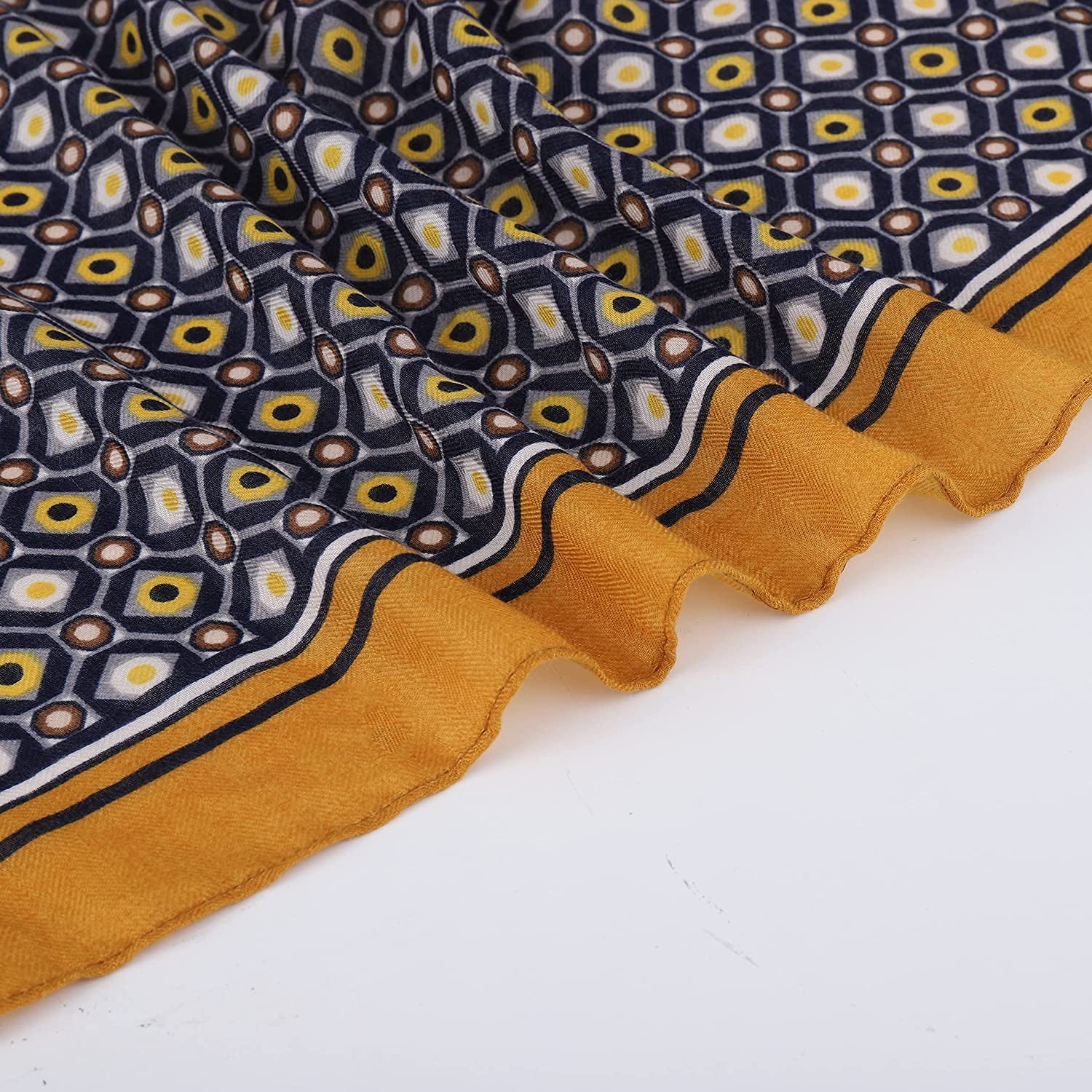 FRAIFICE Lightweight Scarf for Women for Spring Summer Fall Floral Scarves Shawl Wrap Pashimina with Tassels Apparel & Accessories > Clothing Accessories > Scarves & Shawls FRAIFICE   
