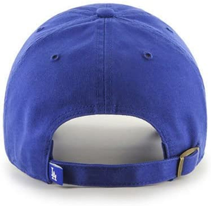 Los Angeles Dodgers Cleanup Adjustable Hat by '47 Brand Apparel & Accessories > Clothing Accessories > Hats '47   