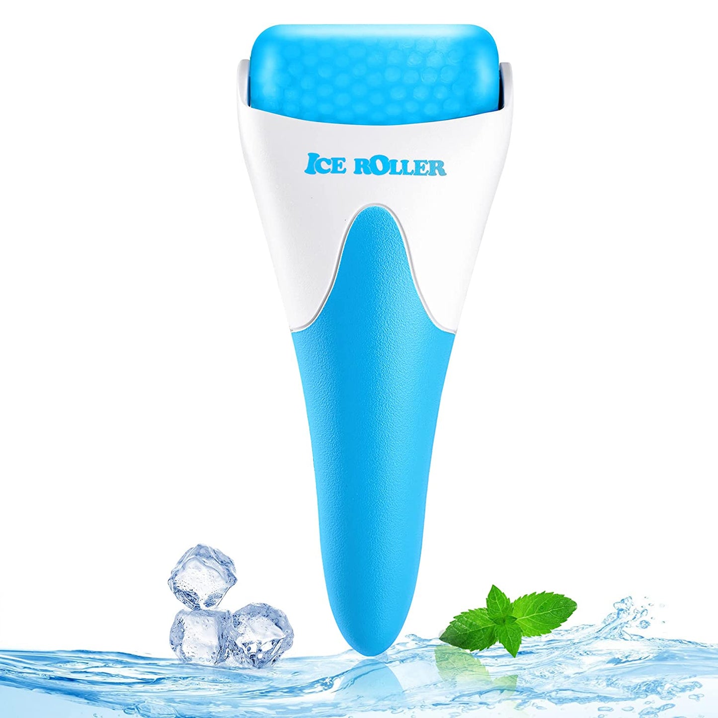 Ice Roller for Face, Eyes and Whole Body Relief, Face Roller Skin Care Tool for Migraine Relief and Blood Circulation (Pink Handle+Pink Roller Head) Health & Beauty > Personal Care > Cosmetics > Cosmetic Tools > Skin Care Tools AFOUNDA Blue  