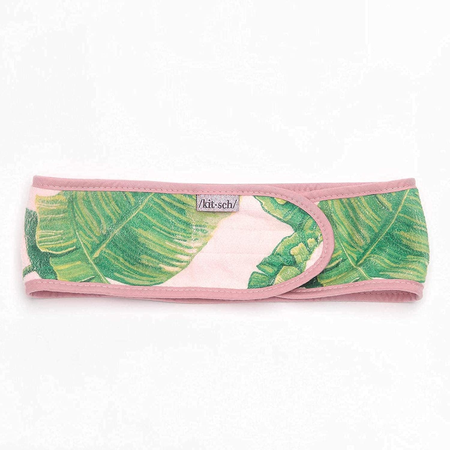 Kitsch Spa Headband for Women, Makeup Headband, Multi-Functional Head Band, Skincare Headband, Face Washing Headband for Women, Microfiber Headband (Palm Leaves) Apparel & Accessories > Clothing Accessories > Bandanas & Headties Kitsch   