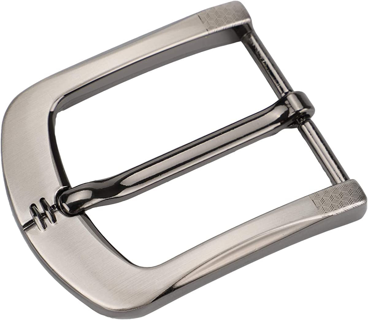Mcfanbe 1.5 Inches (38-40 Mm) Belt Buckle Single Prong Square Replacement Buckle for Men Women Belt Apparel & Accessories > Clothing Accessories > Belt Buckles McFanBe Grey16  