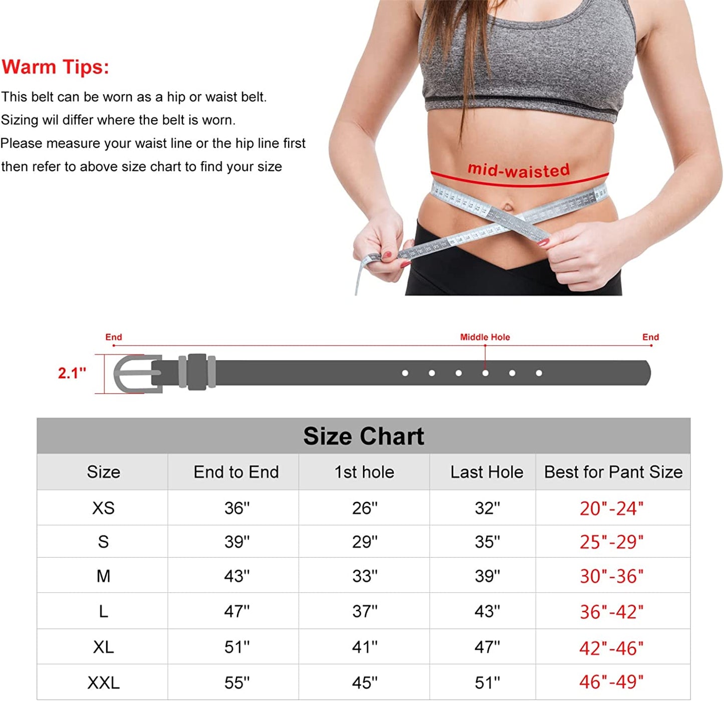 Set of 4 Womens Thin Belts SANSTHS Skinny Leather Belt with Gold Alloy Buckle Apparel & Accessories > Clothing Accessories > Belts SANSTHS   