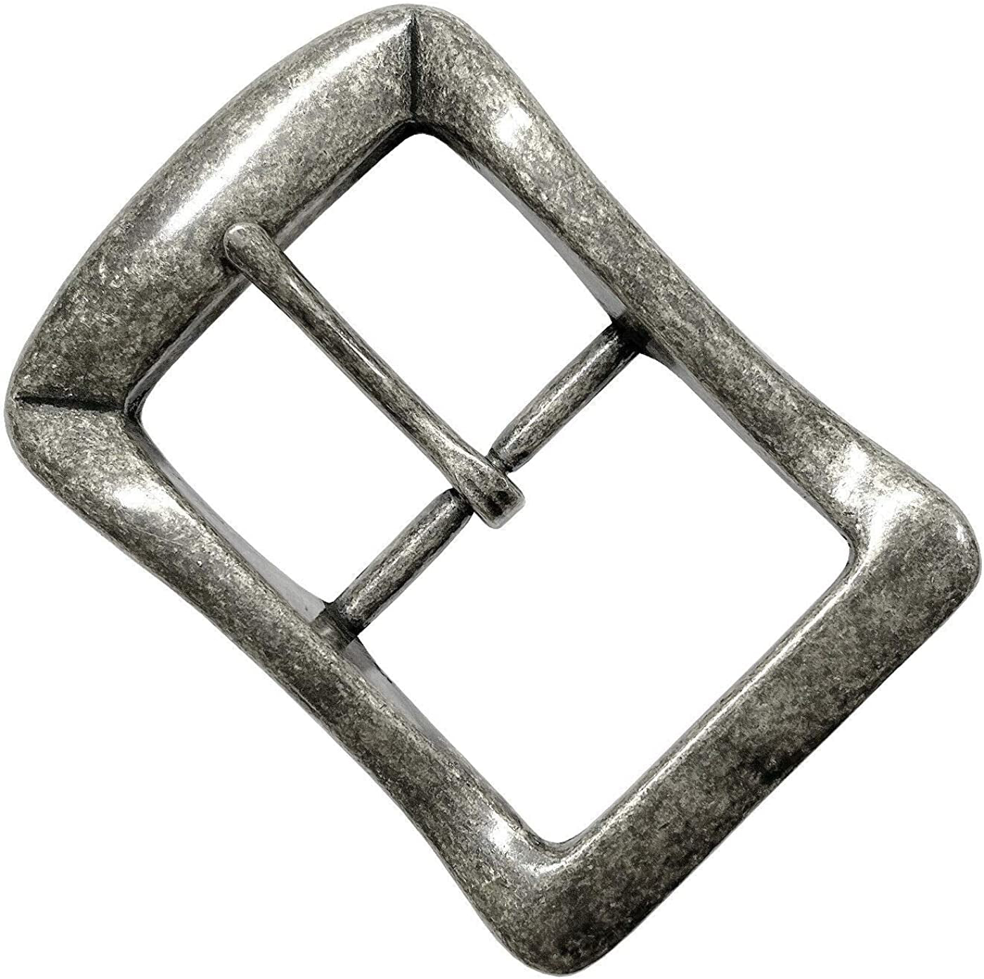 Replacement Belt Buckle Fits 1-1/2"(38Mm) Wide Belt Strap - Multi-Style Options Apparel & Accessories > Clothing Accessories > Belt Buckles Belts.com 24 / Cx-07_antique Silver  