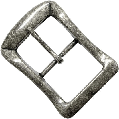Replacement Belt Buckle Fits 1-1/2"(38Mm) Wide Belt Strap - Multi-Style Options Apparel & Accessories > Clothing Accessories > Belt Buckles Belts.com 24 / Cx-07_antique Silver  