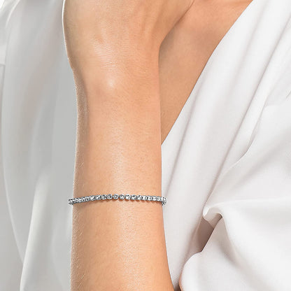 Swarovski Emily Tennis Bracelet Jewelry Collection, Clear Crystals, Blue Crystals, Pink Crystals ( Exclusive) Apparel & Accessories > Jewelry > Bracelets SWAROVSKI   