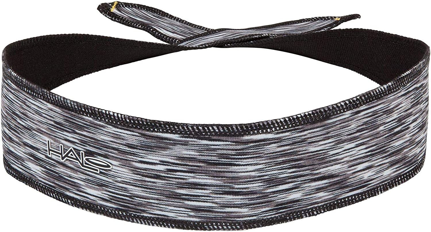 Halo Headband Halo I- Custom Fit- Tie Sweatband Pullover for Men and Women, No Slip with Moisture Wicking Dryline Fabric Apparel & Accessories > Clothing Accessories > Bandanas & Headties Halo Headband NIGHTLIGHT  