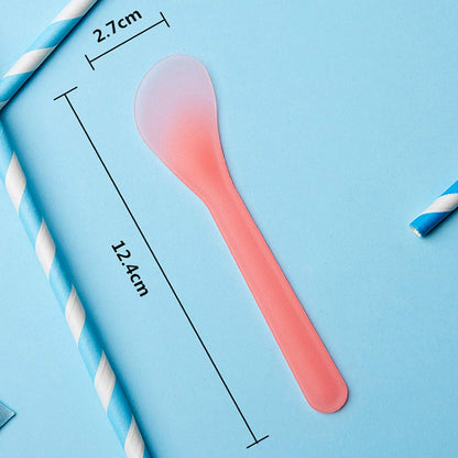 Goiio 100 PCS Cosmetic Spatula, 4.8'' Disposable Plastic Makeup Tools Spoon for Mixing and Sampling (Multi-Color) Health & Beauty > Personal Care > Cosmetics > Cosmetic Tools > Skin Care Tools Goiio   