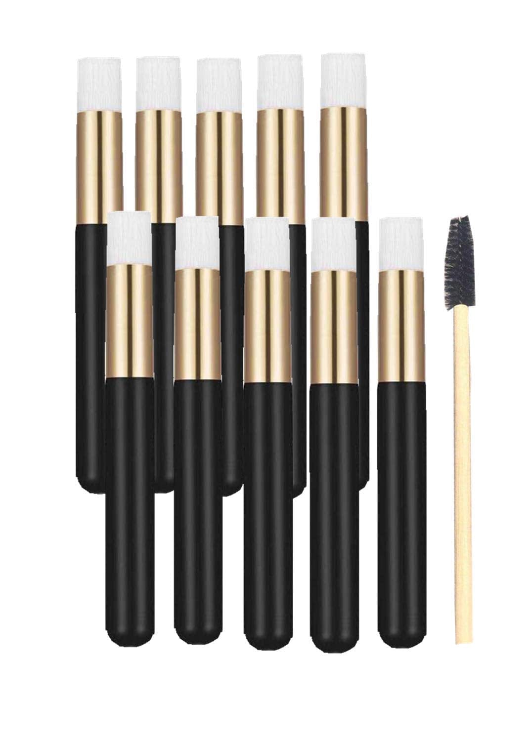 5 Pcs Pink Cosmetic Brushes Peel off Blackhead Brush Remover Tool Nose Cleaning Washing Brush Lash Cleanser Soft Brushes Health & Beauty > Personal Care > Cosmetics > Cosmetic Tools > Makeup Tools LS Keenon Black 10 Count 