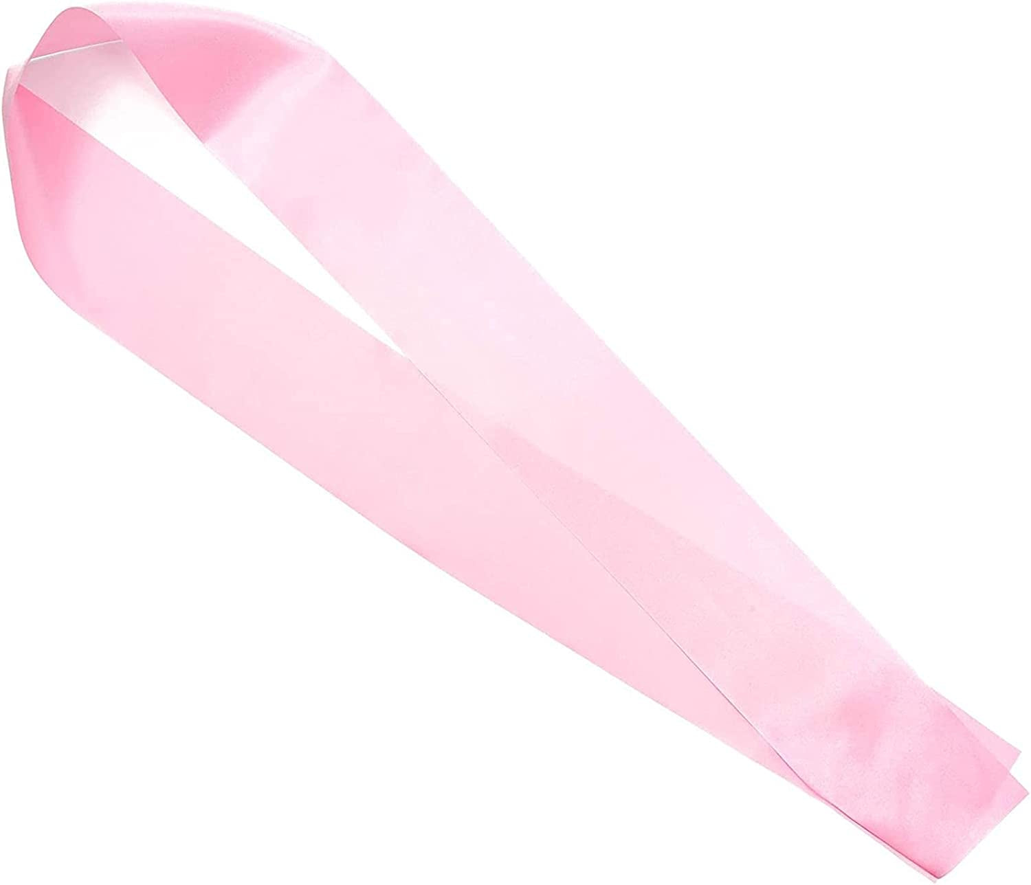 Blank Customizable Satin Sash (Pink, 8 Pack) Apparel & Accessories > Clothing Accessories > Sashes Juvale   