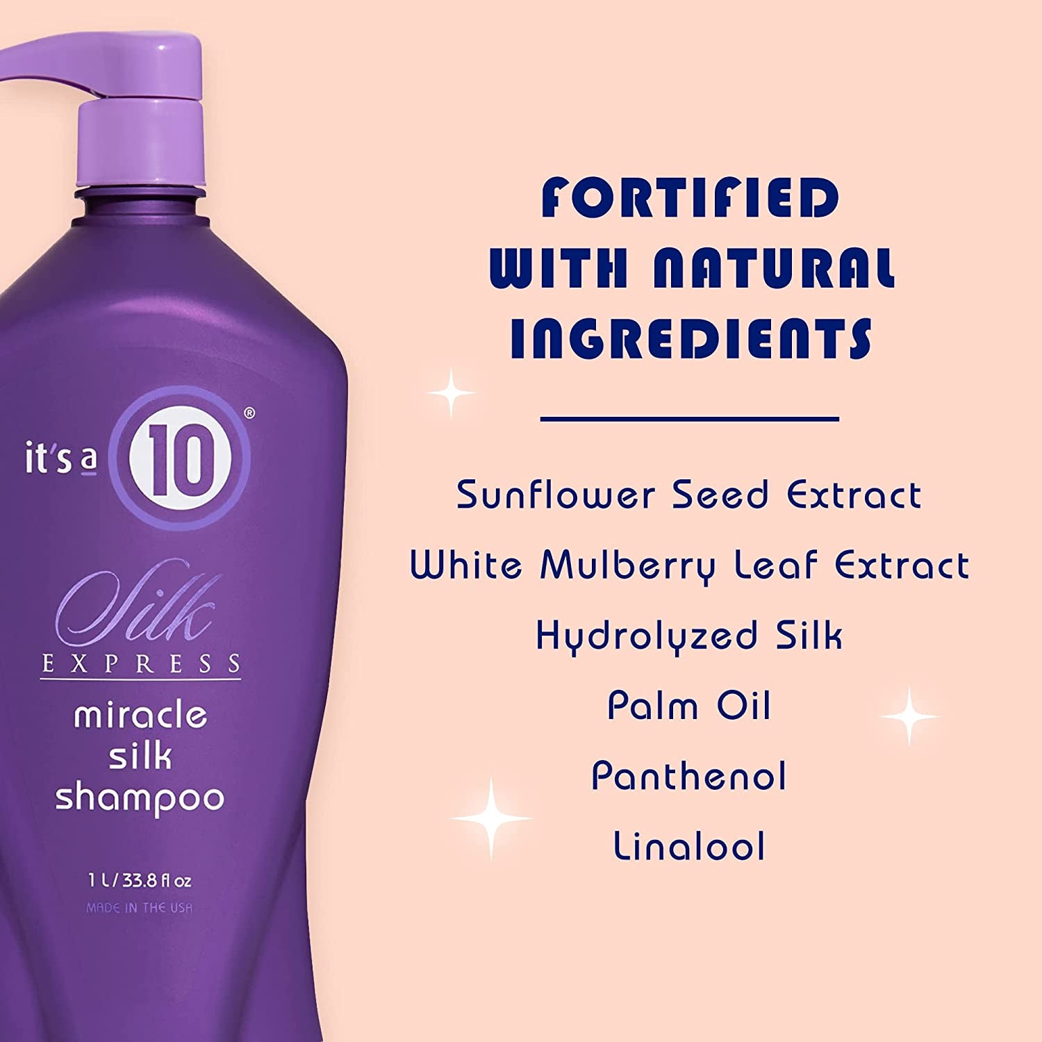 It'S a 10 Haircare Silk Express Miracle Silk Shampoo, 33.80 Fl. Oz. Health & Beauty > Personal Care > Hair Care It's A 10   