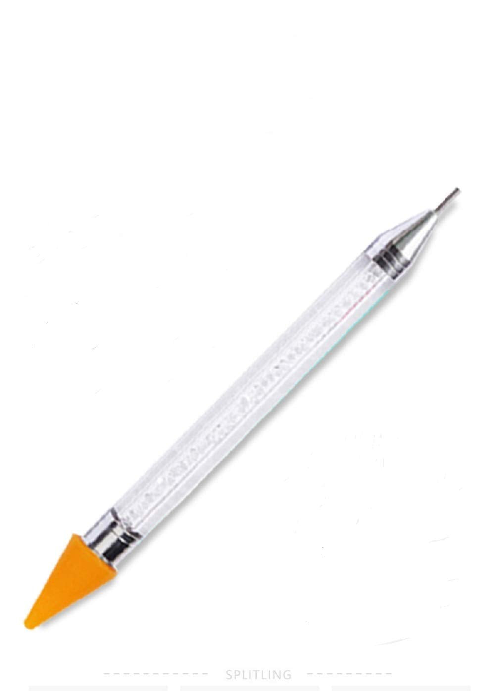 Shuiniba Rhinestone Picker Wax Pen Pencil for Rhinestones Crystal Pickup Diamond Painting Nail Art Decoration Tool with Two Wax Head Health & Beauty > Personal Care > Cosmetics > Cosmetic Tools > Nail Tools GeneralCare   