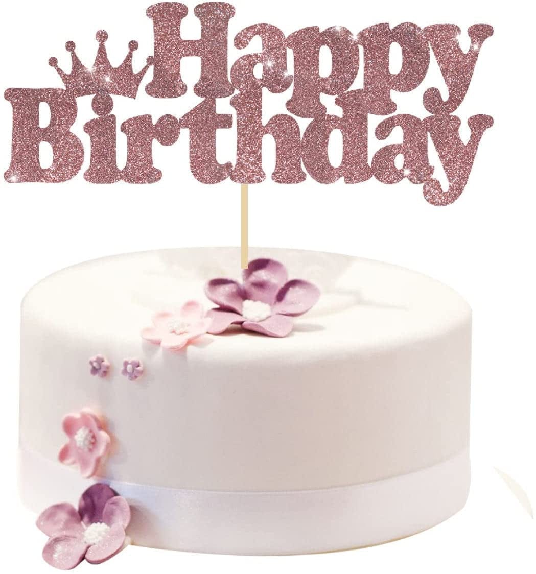 50Th Birthday Sash and Tiara for Women, Rose Gold Birthday Sash Crown 50 & Fabulous Sash and Tiara for Women, 50Th Birthday Gifts for Happy 50Th Birthday Party Favor Supplies Apparel & Accessories > Clothing Accessories > Sashes BRT Bearingshui   