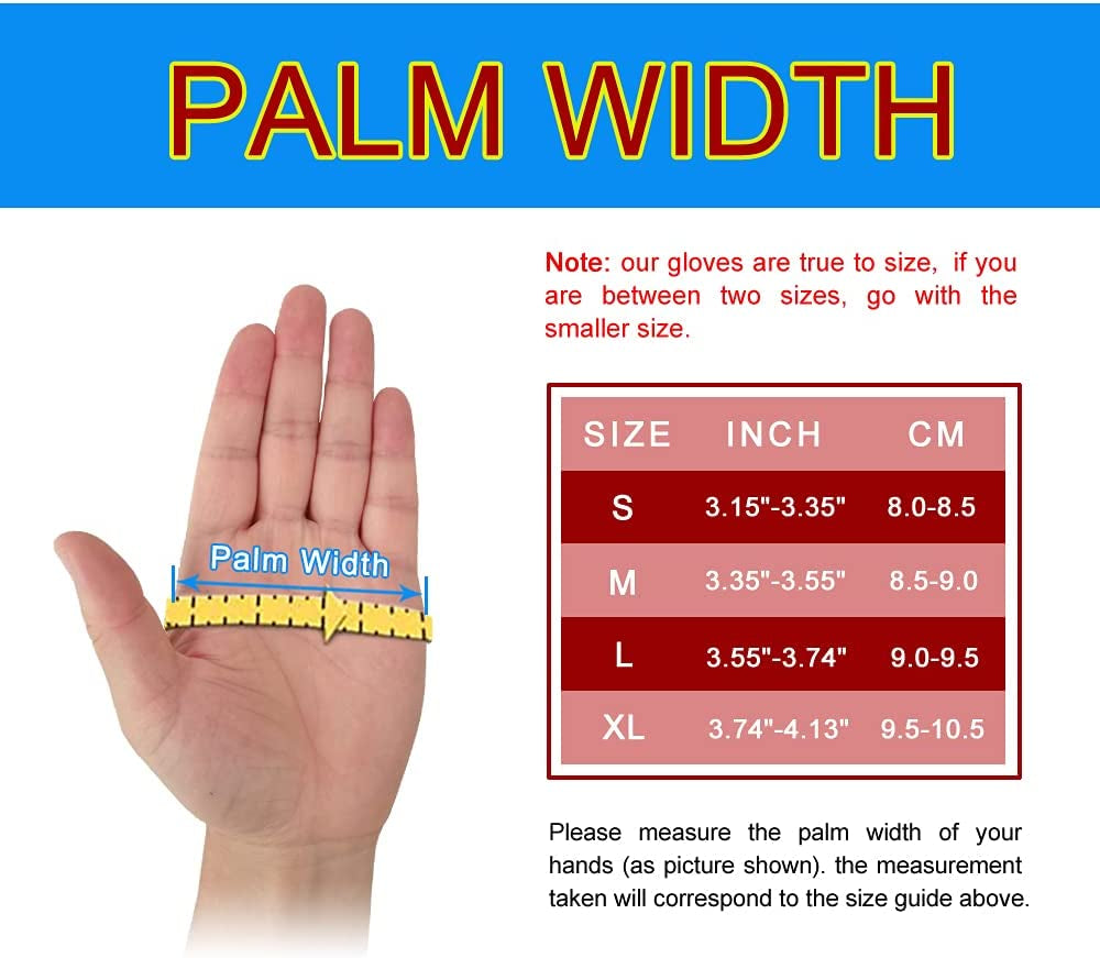 Huwaih Cycling Gloves for Men/Women anti Slip Shock Absorbing Biking Gloves Half Finger Gel Pad Bicycle Gloves Breathable Bike Gloves Apparel & Accessories > Clothing Accessories > Gloves & Mittens HuwaiH   
