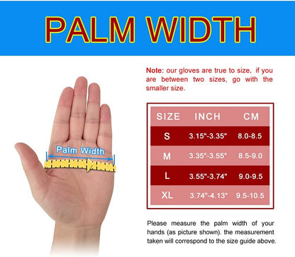 Huwaih Cycling Gloves for Men/Women anti Slip Shock Absorbing Biking Gloves Half Finger Gel Pad Bicycle Gloves Breathable Bike Gloves Apparel & Accessories > Clothing Accessories > Gloves & Mittens HuwaiH   