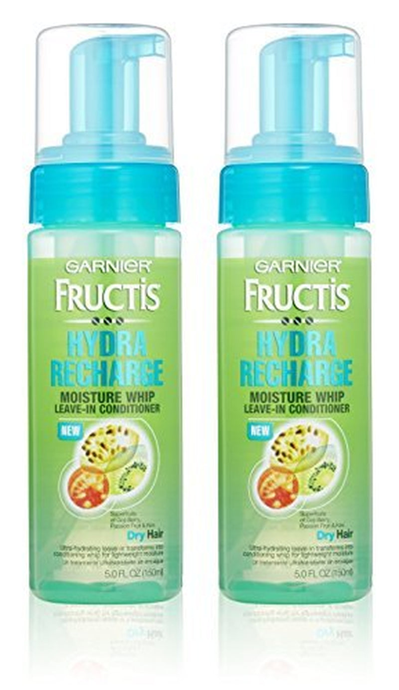Garnier Fructis Haircare - Hydra Recharge - Moisture Whip Leave-In Conditioner - for Dry Hair - Net Wt. 5 FL OZ (150 Ml) per Bottle - Pack of 2 (Discontinued by Manufacturer) Health & Beauty > Personal Care > Hair Care Garnier   