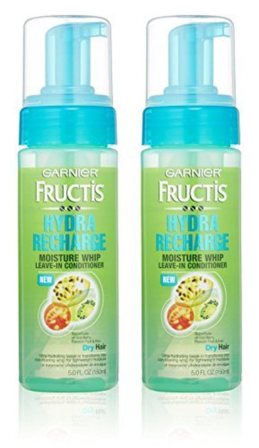 Garnier Fructis Haircare - Hydra Recharge - Moisture Whip Leave-In Conditioner - for Dry Hair - Net Wt. 5 FL OZ (150 Ml) per Bottle - Pack of 2 (Discontinued by Manufacturer) Health & Beauty > Personal Care > Hair Care Garnier   