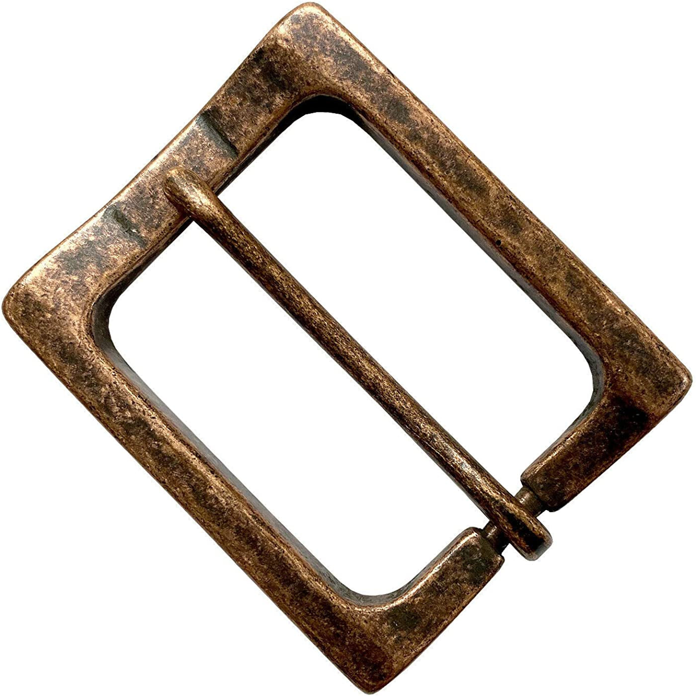 Replacement Belt Buckle Fits 1-1/2"(38Mm) Wide Belt Strap - Multi-Style Options Apparel & Accessories > Clothing Accessories > Belt Buckles Belts.com 12 / Cx-04_antique Copper  