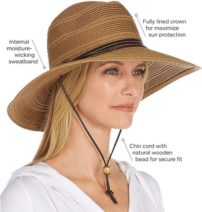 Coolibar UPF 50+ Women'S Tempe Sun Hat - Sun Protective Apparel & Accessories > Clothing Accessories > Hats Coolibar   