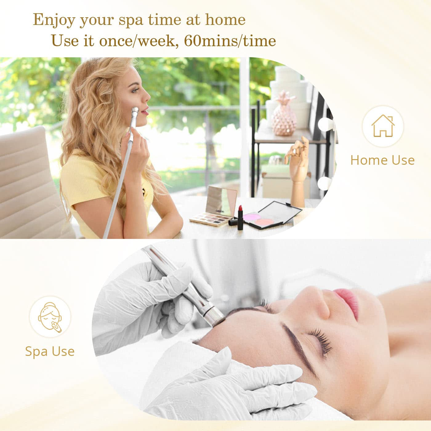Sextupole Microdermabrasion Machine Professional 3 in 1 Diamond Microdermabrasion Machine Facial Care Equipment with Sprayer Bottle for Blackhead Removal Facial Skin Cleansing Health & Beauty > Personal Care > Cosmetics > Cosmetic Tools > Skin Care Tools Sextupole   