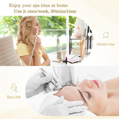 Sextupole Microdermabrasion Machine Professional 3 in 1 Diamond Microdermabrasion Machine Facial Care Equipment with Sprayer Bottle for Blackhead Removal Facial Skin Cleansing Health & Beauty > Personal Care > Cosmetics > Cosmetic Tools > Skin Care Tools Sextupole   