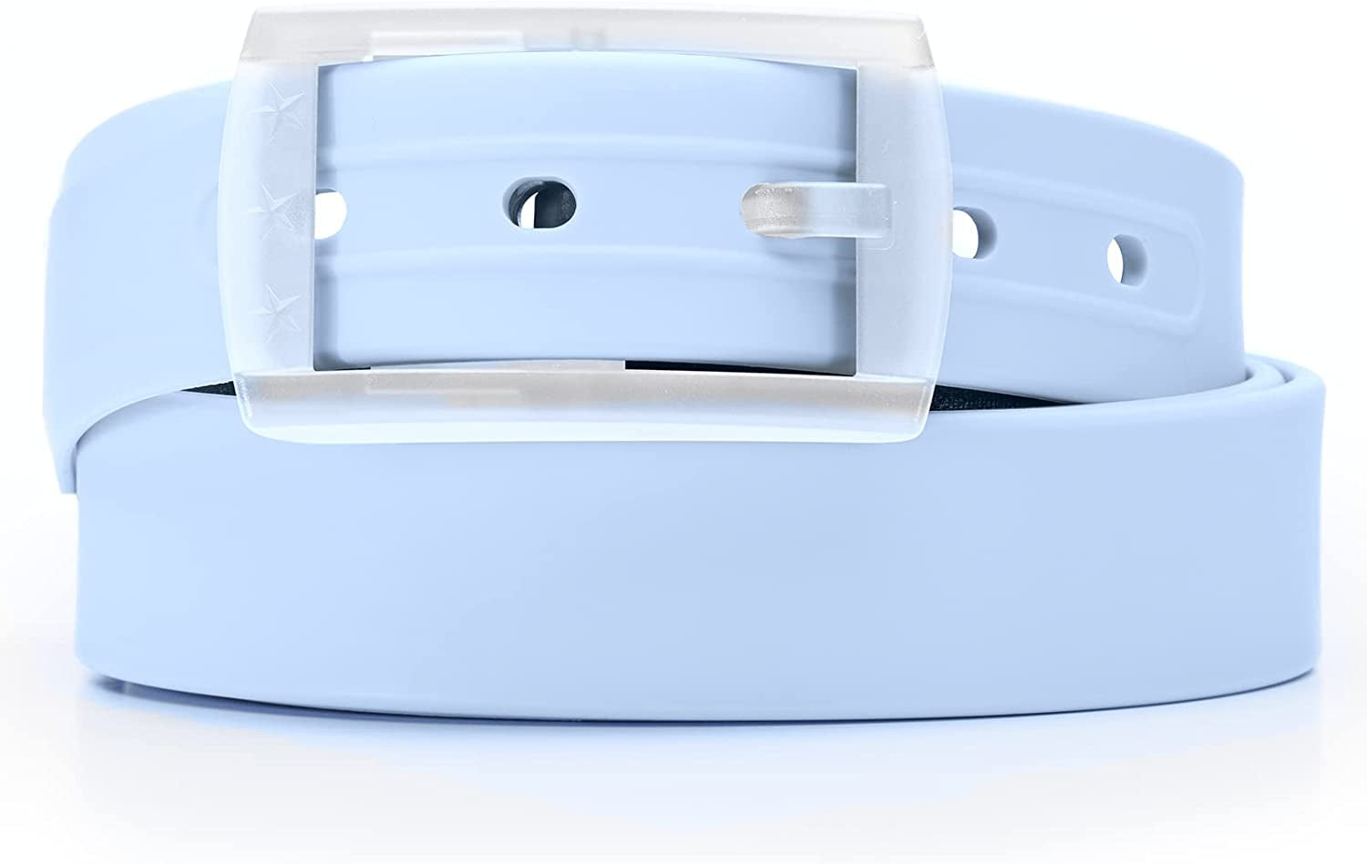 Weathertech Starbelt - Durable and Waterproof Recycled Material-(White/White) Apparel & Accessories > Clothing Accessories > Belts WeatherTech Blue/Clear  