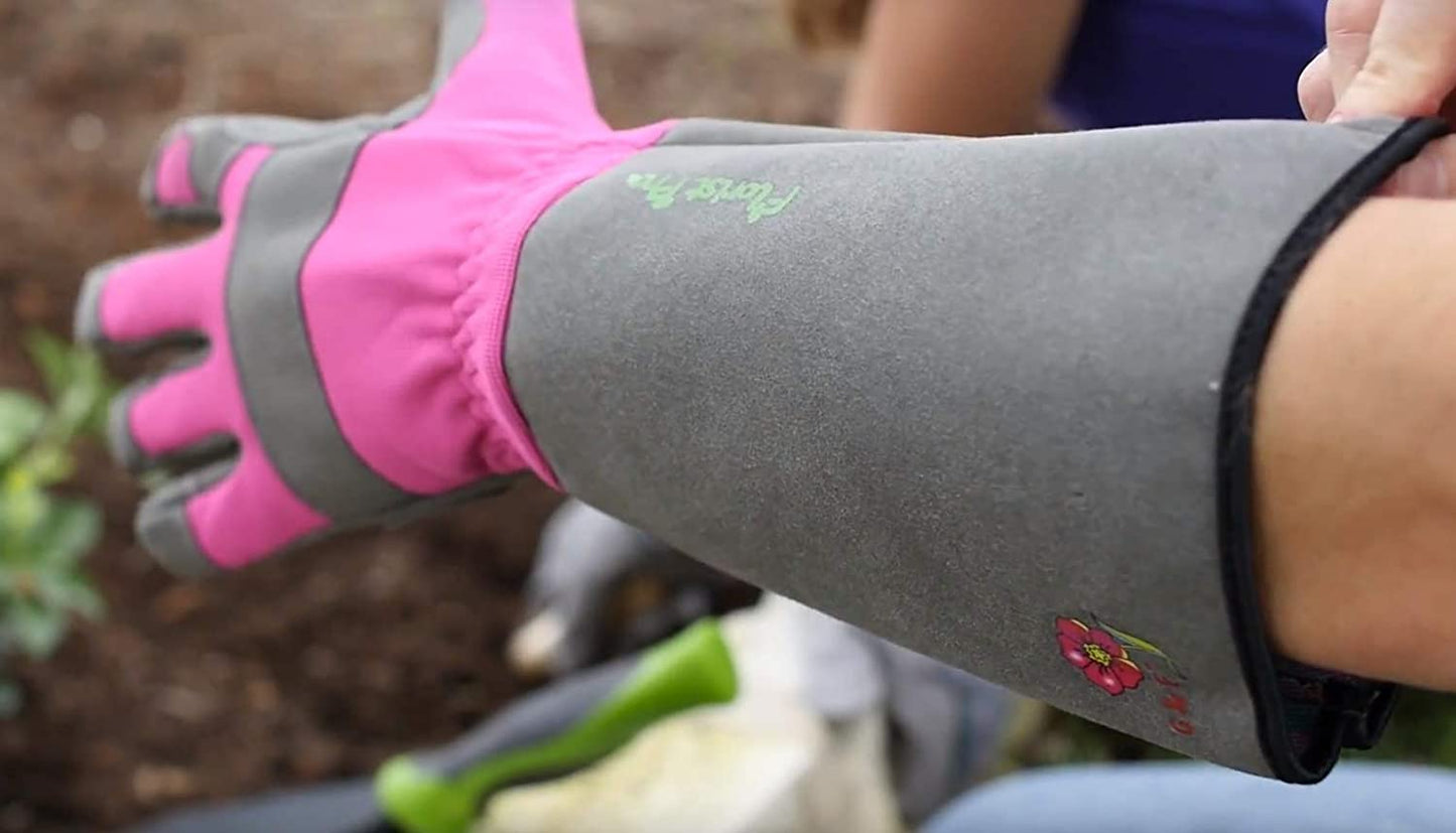 G & F Products Florist Pro Long Sleeve Rose Gardening Gloves Apparel & Accessories > Clothing Accessories > Gloves & Mittens G & F Products   