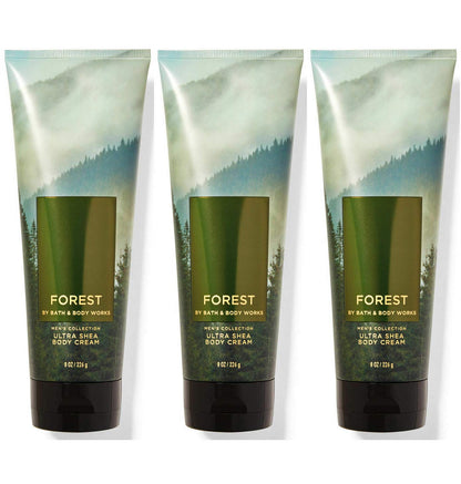 Bath and Body Works Marble for Men Signature Ultra Shea Body Cream 8 Fl Oz Pack of 3 (Marble) Health & Beauty > Personal Care > Cosmetics > Bath & Body Bath & Body Works Forest  