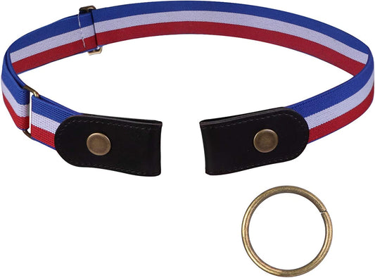 No Buckle Stretch Belt for Jeans, Invisible Elastic Adjustable Waist Belt Apparel & Accessories > Clothing Accessories > Belts Sanlykate   