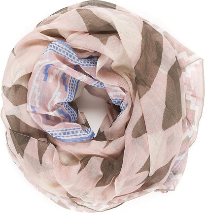 Scarf for Women Lightweight Geometric Fashion Spring Fall Winter Scarves Shawl Wraps Apparel & Accessories > Clothing Accessories > Scarves & Shawls MELIFLUOS DESIGNED IN SPAIN   
