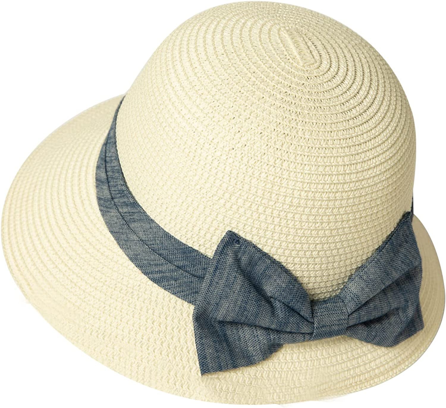 Comhats Straw Sun Hats for Women Summer Bucket UV Sun Protection Packable Foldable Fishing Gardening Hiking Travel Apparel & Accessories > Clothing Accessories > Hats Comhats 89316#white Medium 