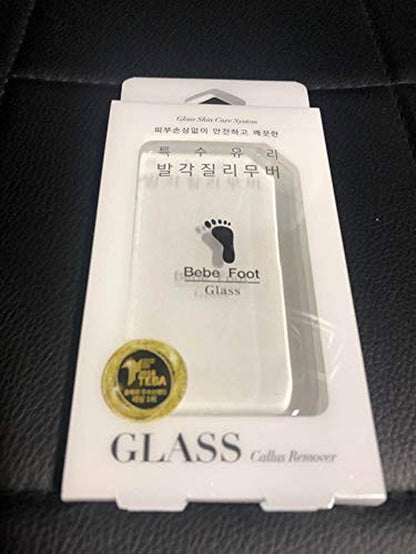 Heel Callus Remover Keratin Removal Foot Care Scraper Bebe Foot Glass Health & Beauty > Personal Care > Foot Care Bebe Foot   