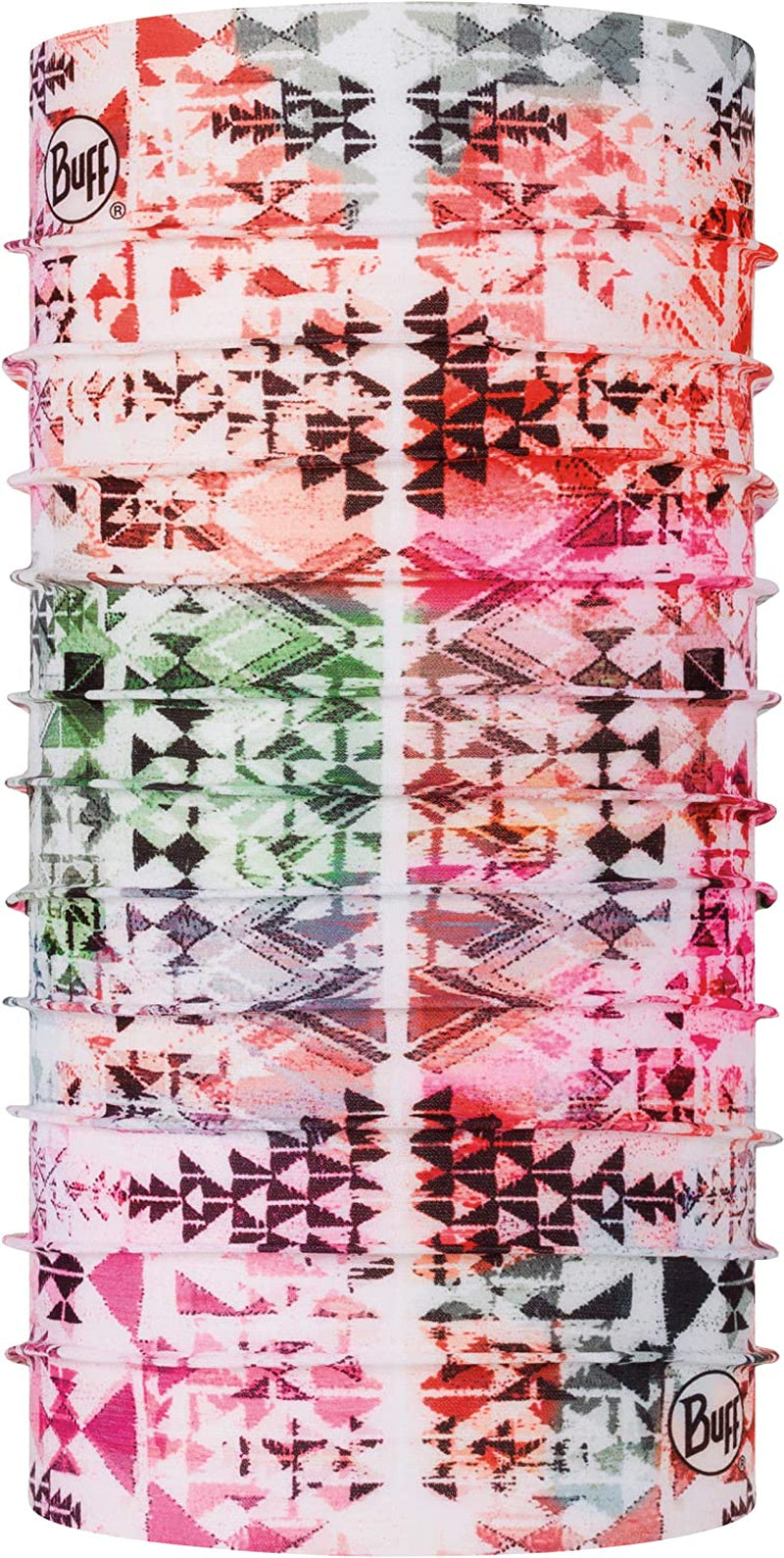 BUFF Coolnet Uv+ Multifunctional Headwear and Face Mask, Bright Pattern Design Apparel & Accessories > Clothing Accessories > Headwear BUFF Azir One Size 