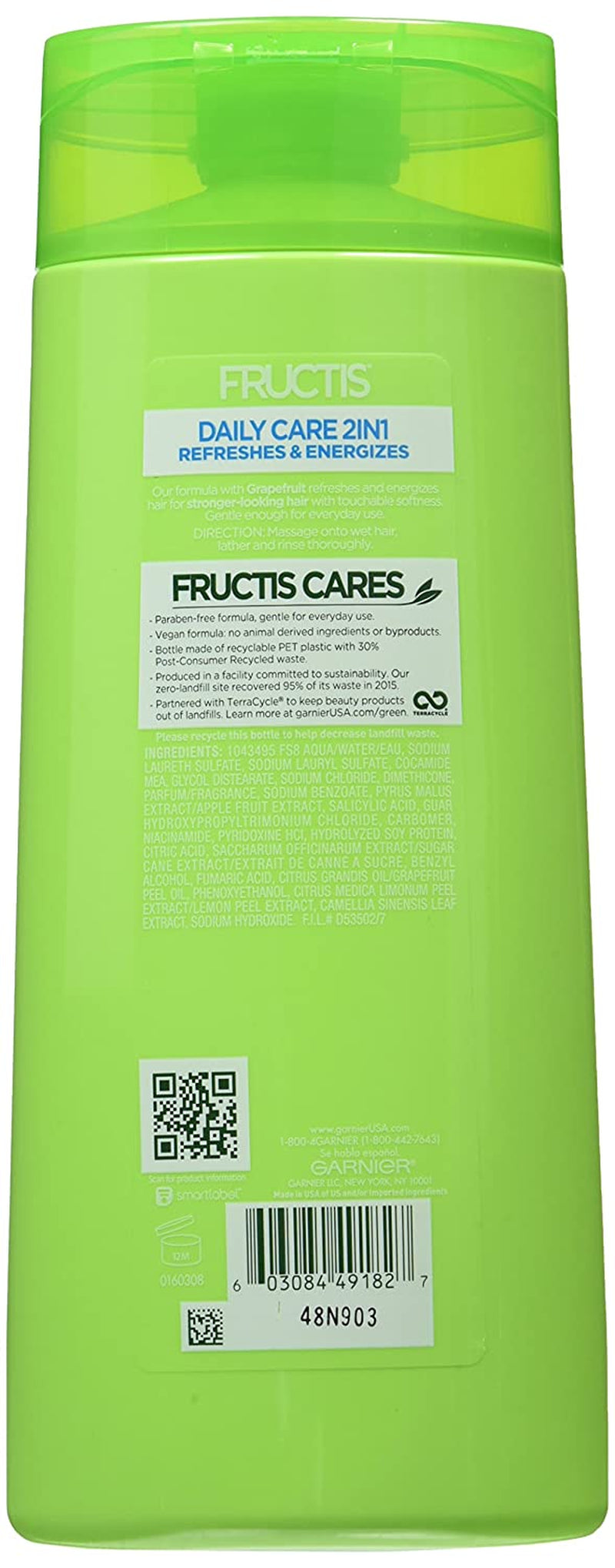 Garnier Hair Care Fructis Daily Care 2-In-1 Shampoo & Conditioner, 22 Fluid Health & Beauty > Personal Care > Hair Care Garnier   
