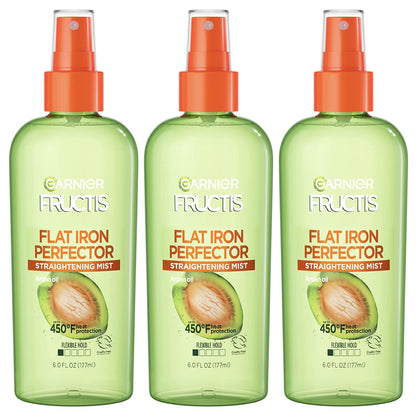 Garnier Hair Care Fructis Style Flat Iron Perfector Straightening Mist Sleek, 2 Count Health & Beauty > Personal Care > Hair Care Garnier Sleek 6 Fl Oz (Pack of 3) 