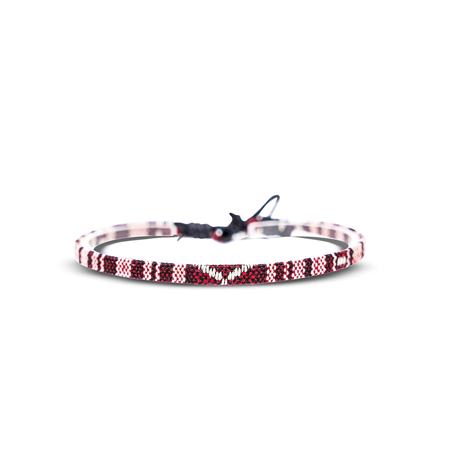 Boho Surfer Bracelet Women & Men - Braided Summer Beach Bracelet - Handmade Festival Accessories - Thin Friendship Bracelets - 100% Waterproof & Adjustable - Ethnic Hippie Style Jewelry (Blue-White) Apparel & Accessories > Jewelry > Bracelets Made by Nami Ruby Red  