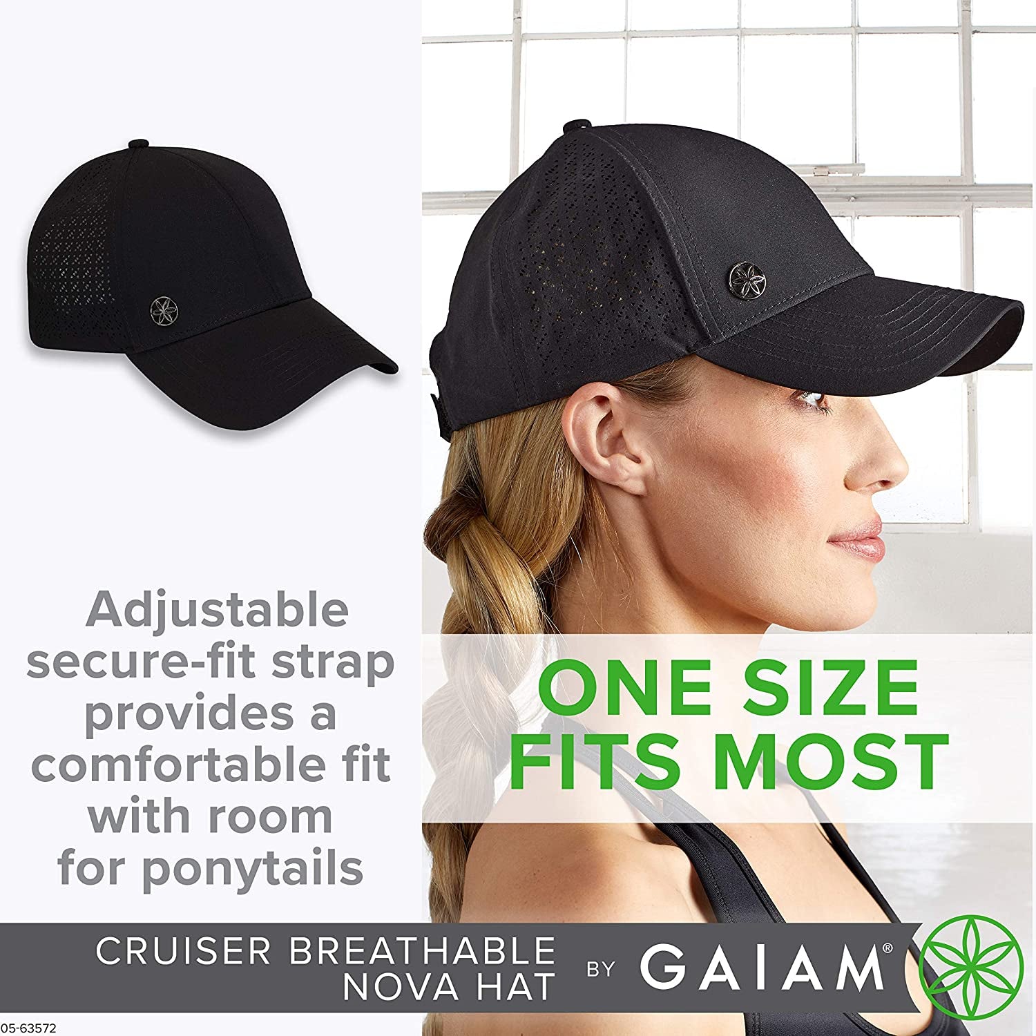 Gaiam Unisex-Adult Cruiser Nova Apparel & Accessories > Clothing Accessories > Hats Gaiam   