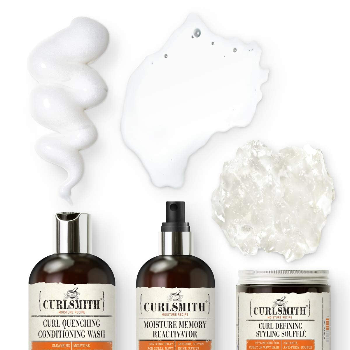 Curlsmith - High Definition Curls Kit - Vegan Haircare Kit for Dry, Wavy, Curly or Coily Hair Health & Beauty > Personal Care > Hair Care CURLSMITH   