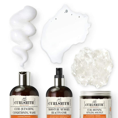 Curlsmith - High Definition Curls Kit - Vegan Haircare Kit for Dry, Wavy, Curly or Coily Hair Health & Beauty > Personal Care > Hair Care CURLSMITH   