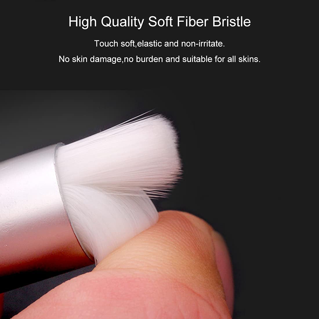 Eyelash Cleaning Brush 6 Pcs Lash Extension Cleanser Shampoo Soft Makeup Brushes for Blackhead Remover Tool Nose Washing Mascara Brushes Wands,Black Silver Health & Beauty > Personal Care > Cosmetics > Cosmetic Tools > Makeup Tools Camille Donahue   