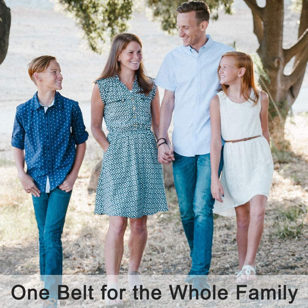No Buckle Stretch Belt for Women/Men Invisible Elastic Buckle Free Belts Apparel & Accessories > Clothing Accessories > Belts macoking   