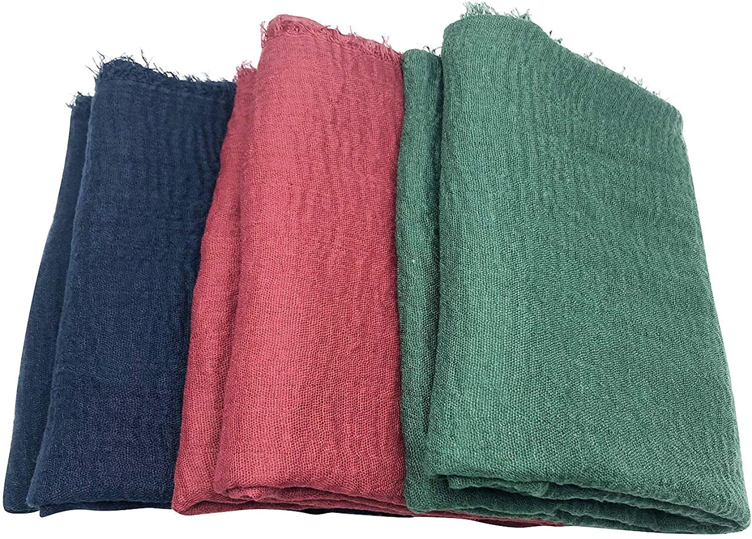 MANSHU 3 PCS Women Soft Scarf Shawl Long Scarf. Apparel & Accessories > Clothing Accessories > Scarves & Shawls MANSHU   