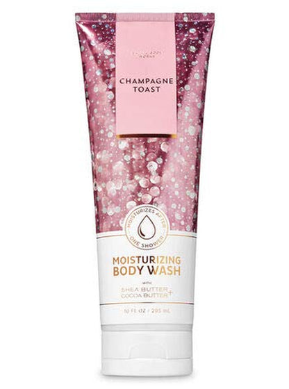 Bath and Body Works - Champagne Toast - 3 Pc. Gift Set - Moisturizing Body Wash, Fine Fragrance Mist and Ultra Shea Body Cream - (2019 Edition) Health & Beauty > Personal Care > Cosmetics > Bath & Body Bath and Body Works   