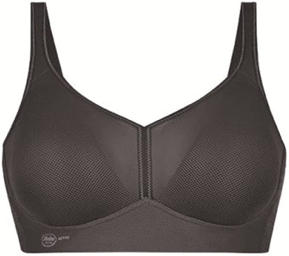 5544 Blue/Orange Air Control Padded Maximum Support Sports Bra