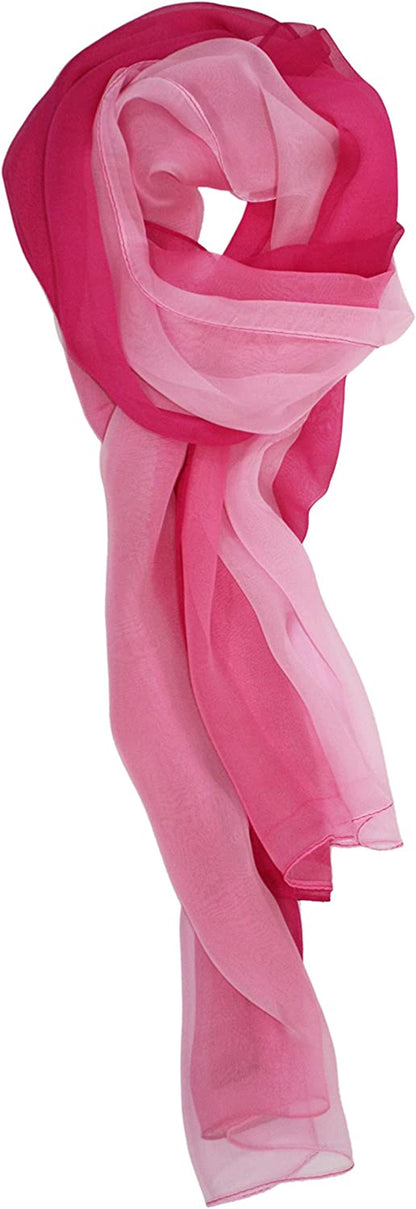 Ted & Jack - Silk Ombre Lightweight Accent Scarf Apparel & Accessories > Clothing Accessories > Scarves & Shawls Ted and Jack   
