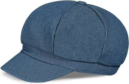 WETOO Womens Peaked Newsboy Cap for Women Apparel & Accessories > Clothing Accessories > Headwear WETOO   