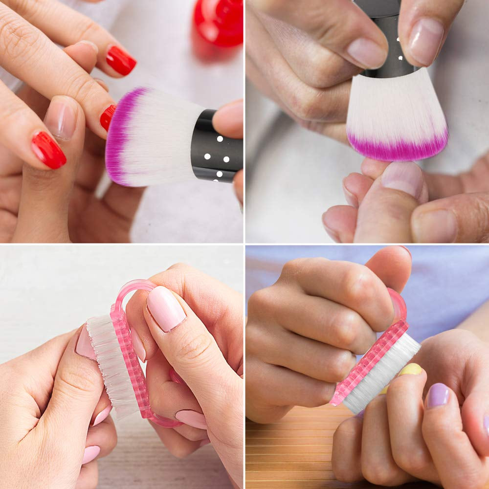 Nail Files and Buffers, Professional Manicure Tools Kit with 5Pcs Nail Buffer Blocks, 8Pcs White and Black 100/180 Grit Emery Board, 2Pcs 7 Ways Buffer, 2Pcs 4 Sided Buffer and Bonus 2 Nail Brushes Health & Beauty > Personal Care > Cosmetics > Cosmetic Tools > Nail Tools YIMICOO   