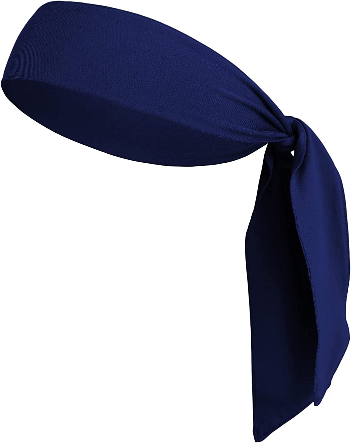 Tie Headband - Sports Head Ties for Men, Women, Kids - Ninja, Karate, Tennis, Pirate Head Band & Bandana - Athletic Sweatband/Hair Band for Basketball, Softball, Running, Workout - Sweat Wicking Apparel & Accessories > Clothing Accessories > Bandanas & Headties Tough Headwear Azure II  
