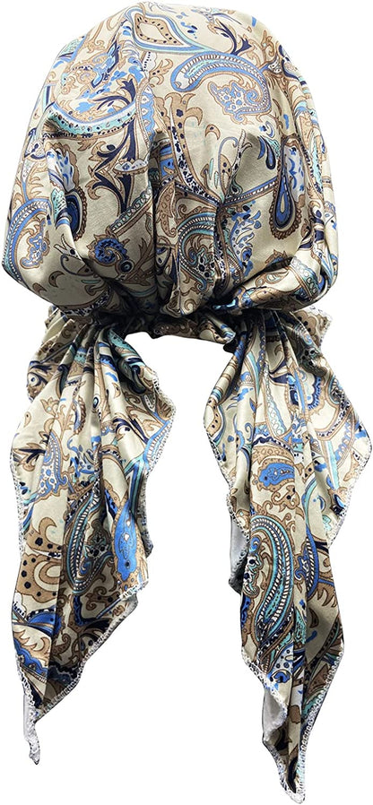 Pre Tied Head Covers Sets Chemo Beanies for Women Slip on Lightweight Chemo Bandana Turban Apparel & Accessories > Clothing Accessories > Headwear JarseHera Style G One Size 